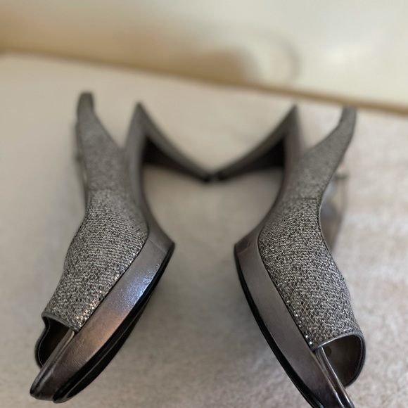 Nine West sling back heels - Picture 3 of 6